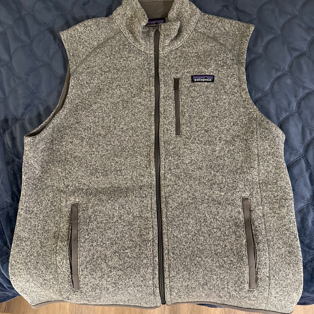 Patagonia Gray Fleece Vest